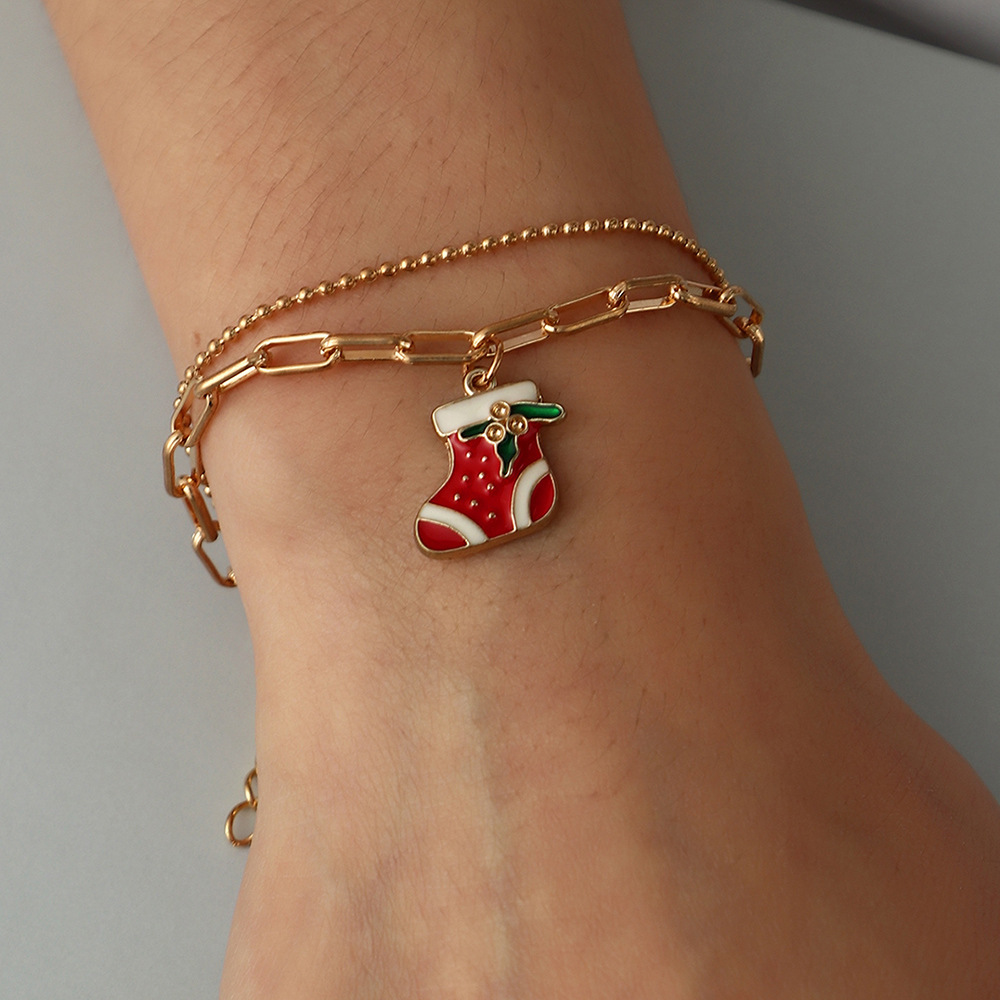 Christmas Ornaments Bracelet for Women
